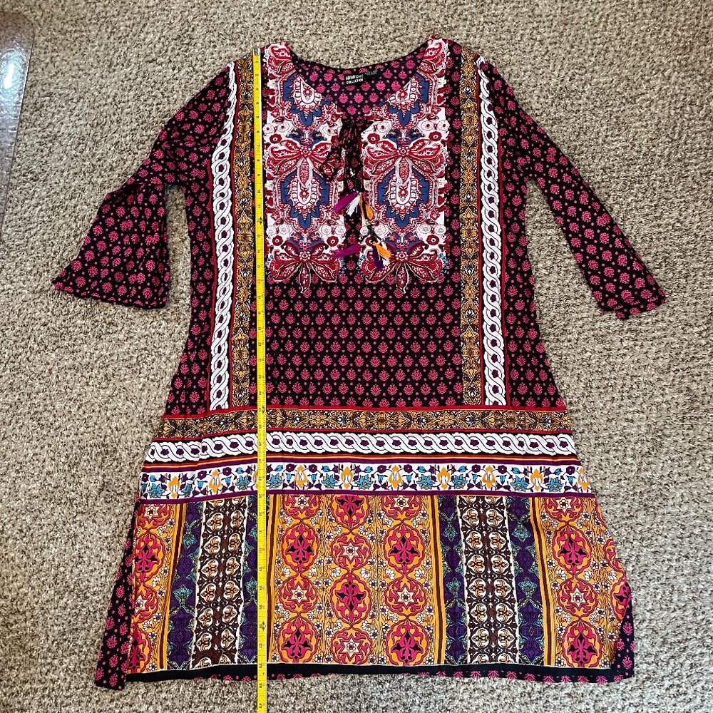 Nwot Size Large Ananda's Collection Bohemian Tuni… - image 7